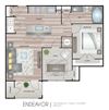 Aspire at Live Oak Apartments Endeavor Floor Plan Aspire at Live Oak Apartments Endeavor Floor Plan